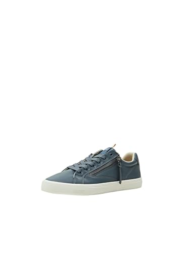 ESPRIT Modischer Damen Lace-up Sneaker, 420/Grey Blue, 41 EU