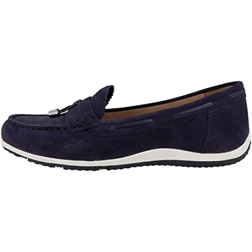 Geox Damen D Vega MOC Moccasin, Navy, 37 EU