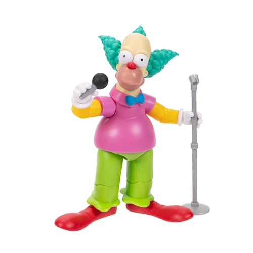 The Simpsons 176634 Die Simpsons 12,7 cm Krusty Sammel Actionfigur, Bunt