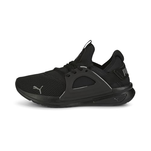 PUMA Unisex SOFTRIDE ENZO EVO Straßen-Laufschuh, Black-Castlerock, 48 EU