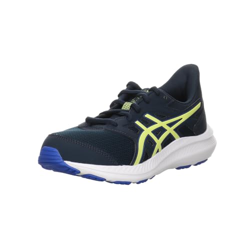 ASICS Jungen Jolt 4 Gs Sneaker, French Blue Glow Yellow, 37 EU