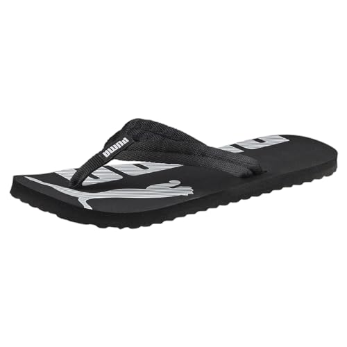 PUMA Unisex Epic Flip v2 Zehentrenner, Black-White, 43 EU