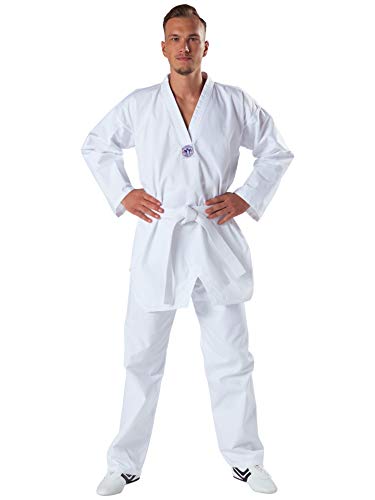 KWON Song Taekwondo-Anzug für Kinder, Unisex, 551003170, weiß, 170 cm