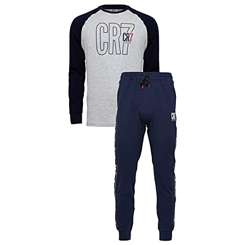 CR7 Jungen Boy's Long Sleeve Pyjama Set Pyjamaset, Mehrfarbig, 6 Jahre