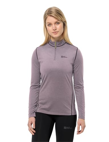 Jack Wolfskin Damen Sky Thermal Hz Wander-Shirt, Wild Blossom, L EU