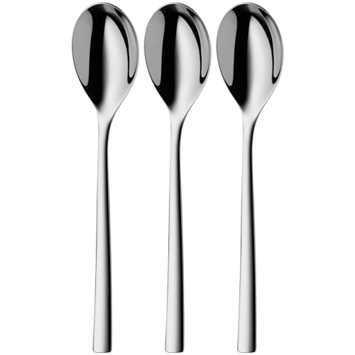 Silit Trend Kaffeelöffel Set, Teelöffel 13,7 cm, 3-teilig, polierter Edelstahl, rostfrei, kratzbeständig, spülmaschinenfest