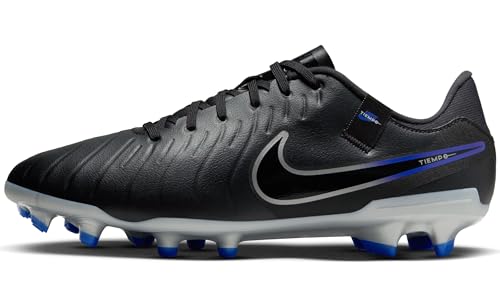 Nike Herren Legend 10 Fussballschuh, Black/Chrome-Hyper Royal, 44 EU