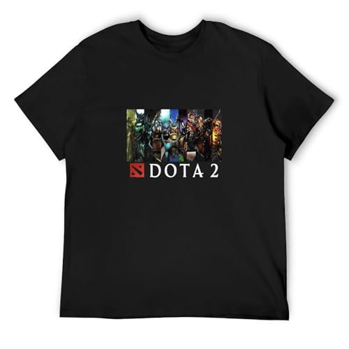 New Dota 2 Heroes Logo Defence of The Ancients T-Shirt XL Black