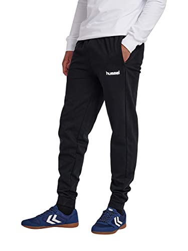 Hummel Herren Hmlgo Cotton Pant Hose, Schwarz, XXL EU