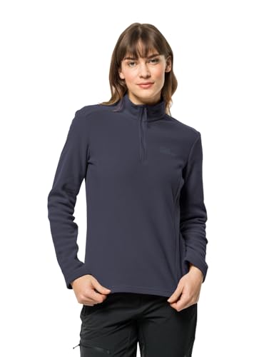 Jack Wolfskin Damen Taunus HZ W Fleecepullover, Graphite, L