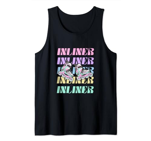 Inlinerskates Rollschuhe Skaten Inlineskating Derby Tank Top