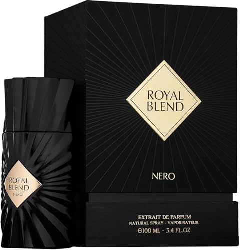 Royal Blend Nero, Extrait de Parfum, Fragrance World, Unisex, 100ml