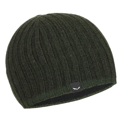 Salewa Ortles Wool Beanie, Green, UNI58