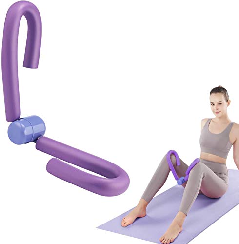 YANKUIRUI Oberschenkel Multifunktionaler Arm und Beintrainer Trimmer, Armtrainer Körperformer, Oberschenkeltrainer Kraft Lindern Gewichte Für Beine und Arme (Lila)