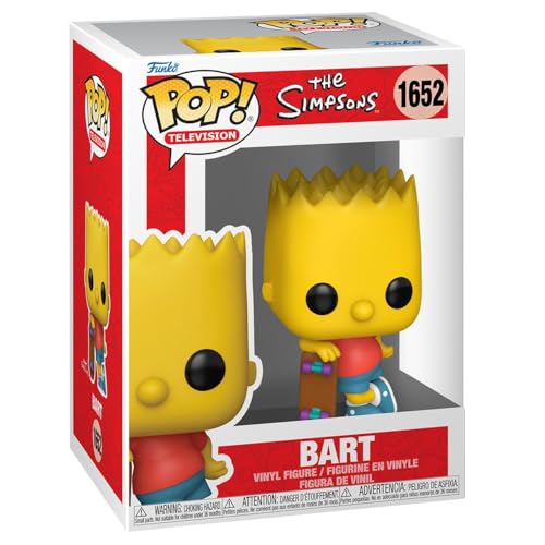 Funko POP! TV: Simpsons 0 - Bart Simpson - The Simpsons - Vinyl-Sammelfigur - Geschenkidee - Offizielle Handelswaren - Spielzeug Für Kinder und Erwachsene - TV Fans - Modellfigur Für Sammler