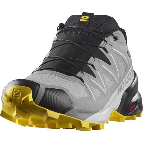 Salomon Speedcross Gore-Tex Wasserdichte Herren Trail-Laufschuhe, Wetterschutz, Aggressiver Grip, Präzise Passform, Sharkskin, 44