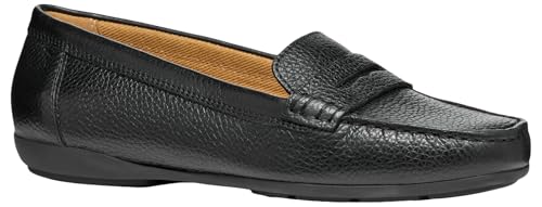 Geox Damen D ANNYTAH MOC A Moccasin, Black, 41 EU