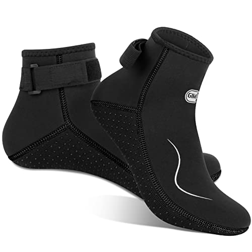 Gimilife Neopren socken, 3MM Neoprensocken Herren Damen, Neoprenschuhe Wassersocken Thermosocken Taucherschuhe für Männer Frauen Zum Tauchen, Schnorcheln, Schwimmen, Surfen, Segeln, Kajakfahren