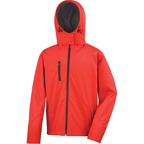 Result Unisex R230m Core Tx Performance Softshell Jacke mit Kapuze