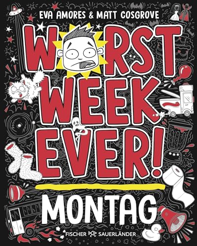 Worst Week Ever – Montag: Band 1 | Neuer Comic Roman für Kinder ab 10 Jahre │ Witzige Bilder und einfache Texte begeistern Comicfans sowie Lesemuffel jeden Tag der Woche