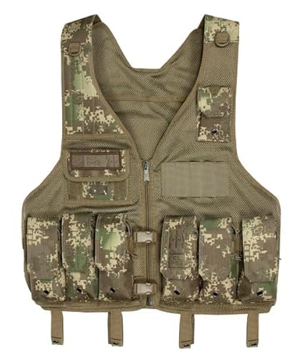 Planet Eclipse Paintball Mag Vest HDE camo Paintball Magfed Weste/Passend für CF20, Dye DTM und ähnliche Magazine/Bietet Platz für 6+6 Magazine