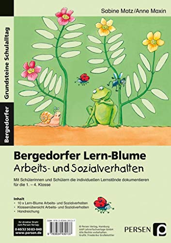 Bergedorfer Lern-Blume Arbeits- u. Sozialverhalten: (1. bis 4. Klasse)