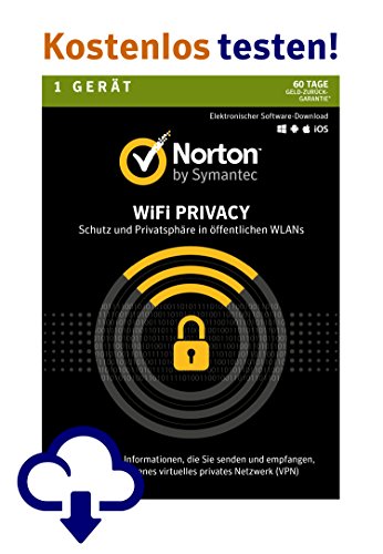 Norton Wi-Fi Privacy | 1 Gerät | PC/Mac/Android | Kostenlos testen